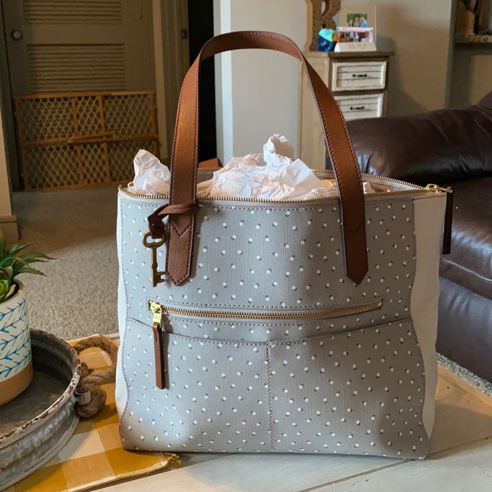 Fossil Tote Bag